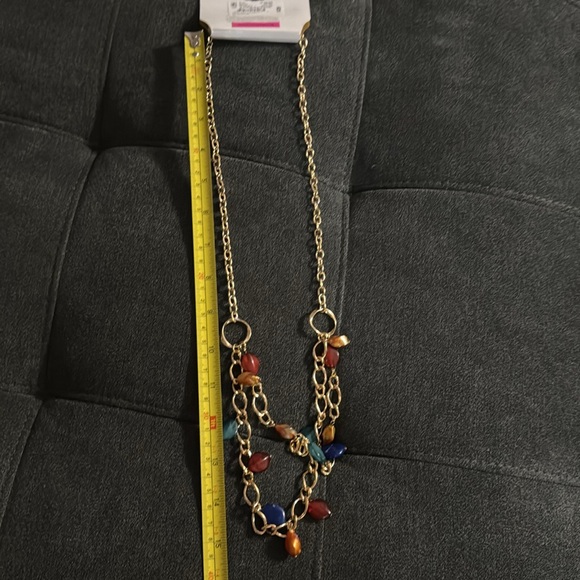NWT trendy fun necklace by MIXIT color in gold tone - Picture 5 of 5